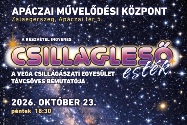 Csillaglesre h�vnak Zalaegerszegen
