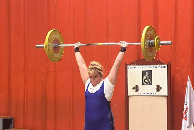 Danicser Anita újabb Masters súlyemelő győzelme Danicser Anita újabb Masters súlyemelő győzelme