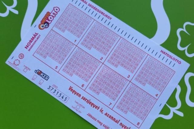 Kih�zt�k a hatoslott� nyer�sz�mait: 475 milli� forint volt a t�t