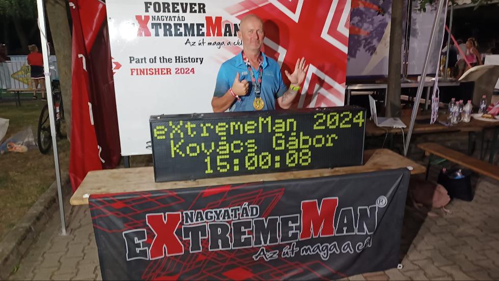 Remek eredmények a jubileumi eXtremeMan-versenyen Remek eredmények a jubileumi eXtremeMan-versenyen