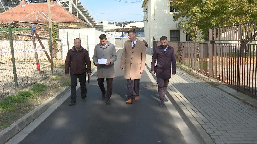 Befejeződtek a közműrekonstrukciós munkák a Dózsa iskola környékén Befejeződtek a közműrekonstrukciós munkák a Dózsa iskola környékén