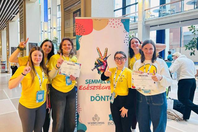 K�lcseys sikerek az orsz�gos eg�szs�gversenyen