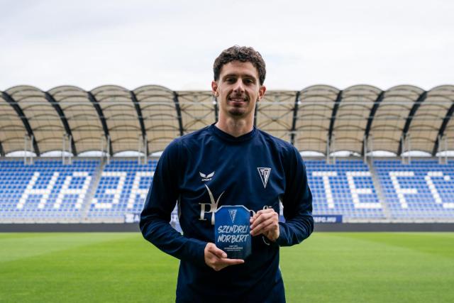 A szurkol�k d�nt�ttek: Szendrei Norbert lett a ZTE FC szezonj�nak legjobb j�t�kosa
