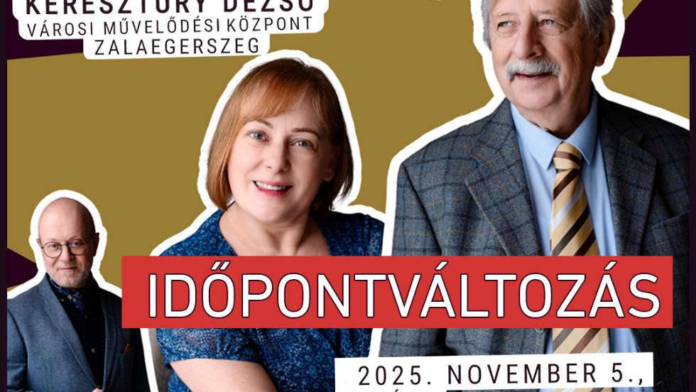 Változás! - A Poénra fel! előadás új dátumra kerül át Változás! - A Poénra fel! előadás új dátumra kerül át