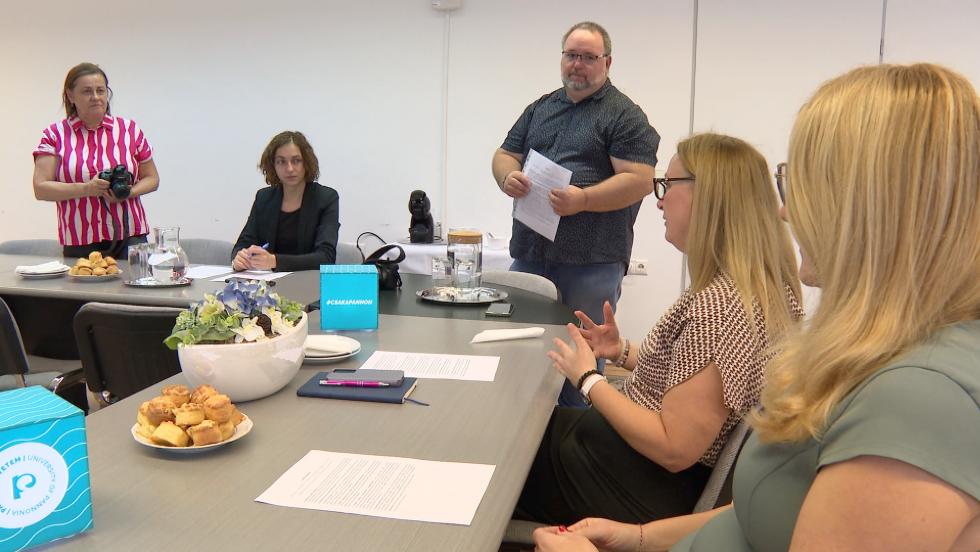 Új projektről és őszi programokról tájékoztatott a Pannon Egyetem Új projektről és őszi programokról tájékoztatott a Pannon Egyetem
