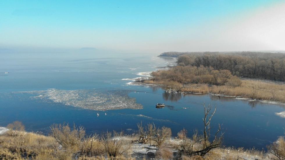 Vzben eltnt szemlyt kerestek a Balaton zalai befolyjnl a vzimentk