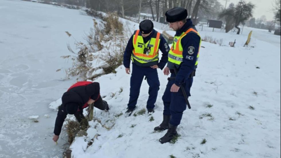 Tilos a csúszkálás a zalai tavakon Tilos a csúszkálás a zalai tavakon