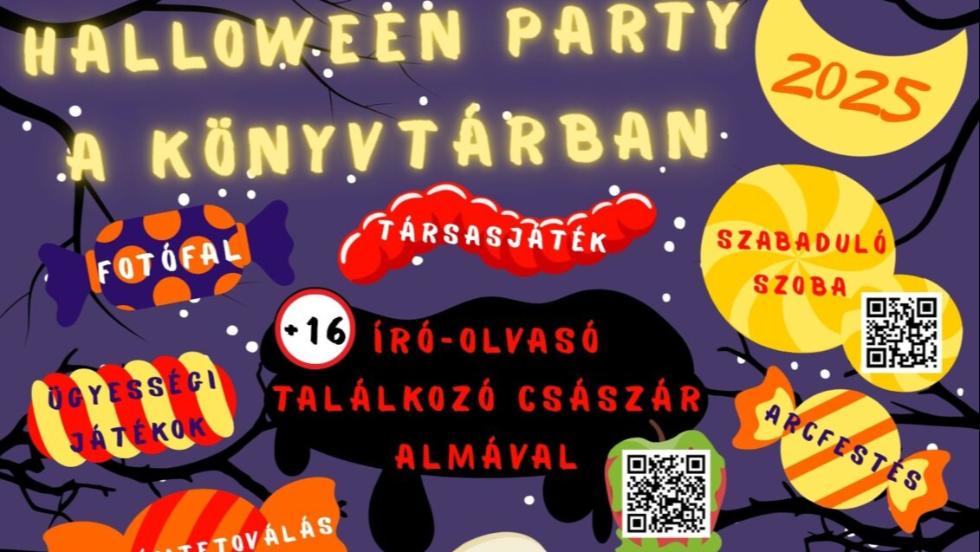 Halloween Party a könyvtárban Halloween Party a könyvtárban