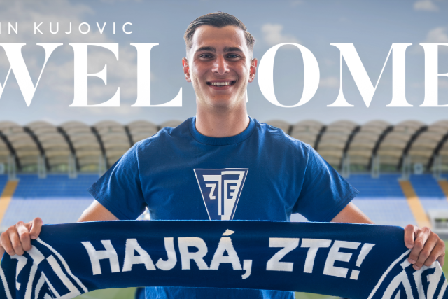 Emin Kujovic h�rom �vre al��rt a ZTE FC-hez
