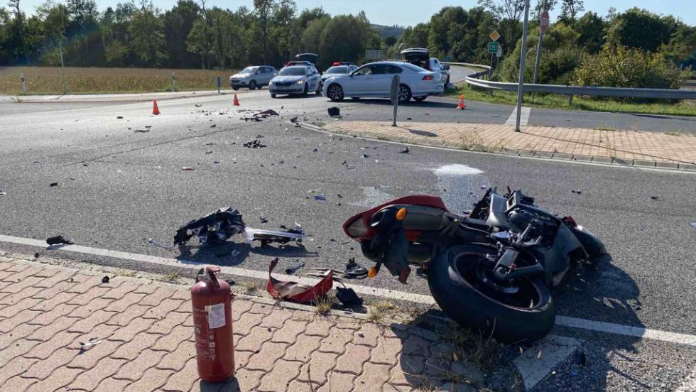 Slyos baleset Zalacsny kzelben – menthelikopter vitte el a motorost