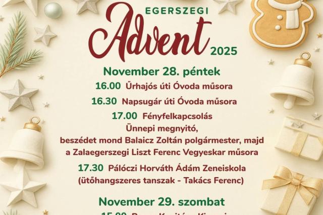 Fnybe borul a vros – adventi megnyit s programok