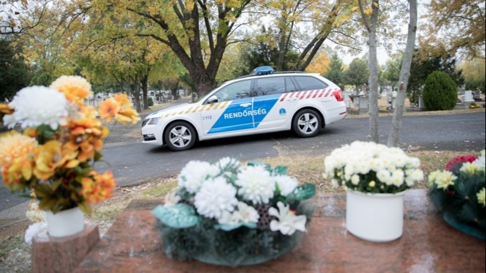 A temetk krnykn fokozott rendri jelenltre lehet szmtani