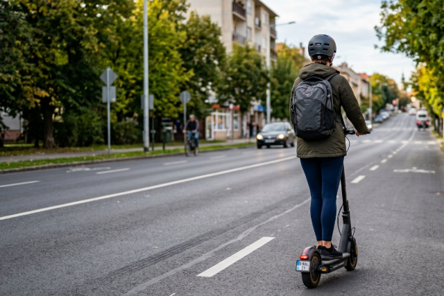 Szigorodnak az e-rolleres szab�lyok Ausztri�ban: K�telez� lesz az ir�nyjelz�