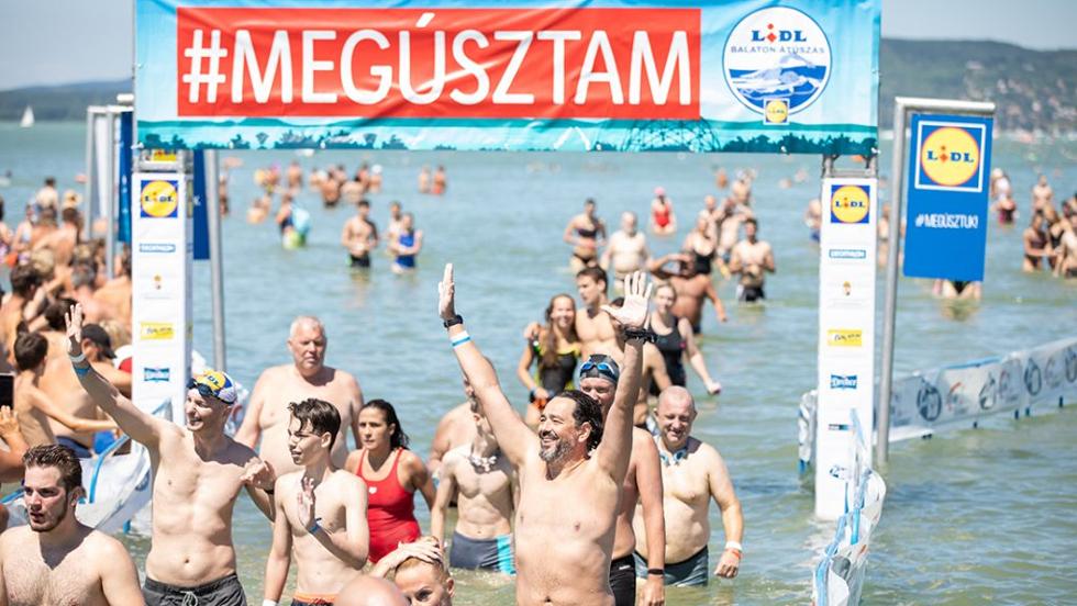 Vasárnap megtartják a Balaton-átúszást Vasárnap megtartják a Balaton-átúszást