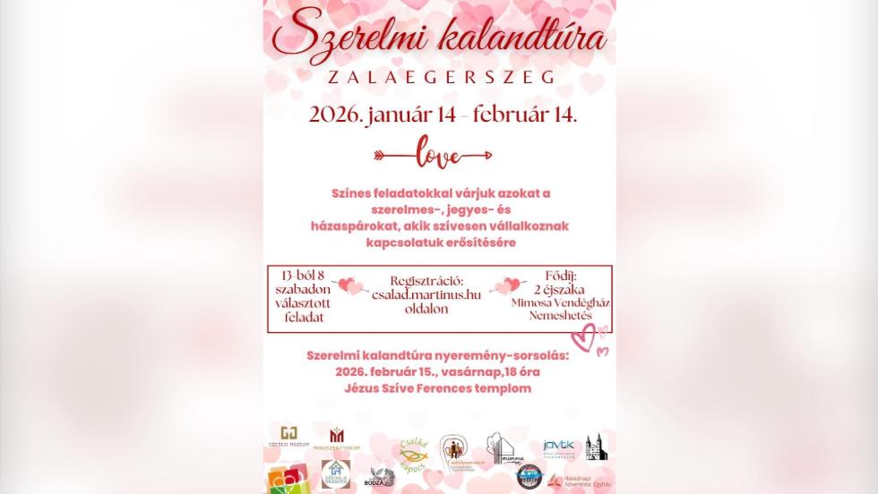 Szerelmi kalandtúra 2026 Szerelmi kalandtúra 2026