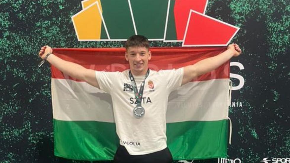 Világbajnoki ezüstérmet szerzett Szita Péter Vilniusban Világbajnoki ezüstérmet szerzett Szita Péter Vilniusban