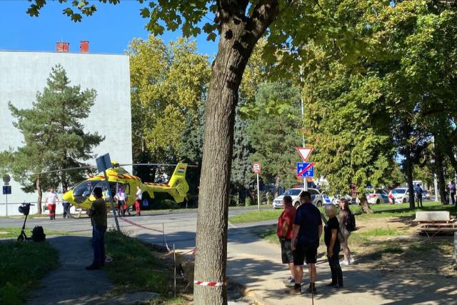 Hallos baleset Zalaegerszegen a Gasparich ton