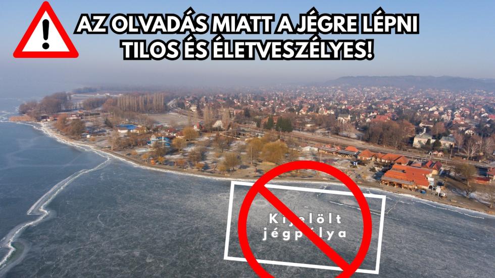 Megindult az olvadás, több mentésre is szükség volt a jeges vizeken Megindult az olvadás, több mentésre is szükség volt a jeges vizeken