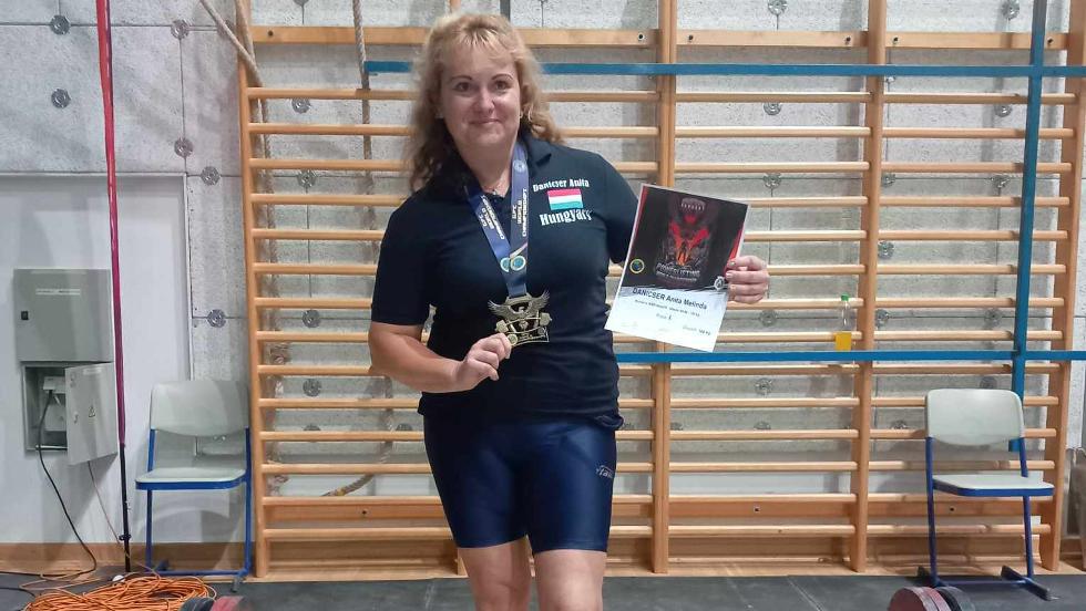 Danicser Anita masters világbajnoki címet szerzett Danicser Anita masters világbajnoki címet szerzett