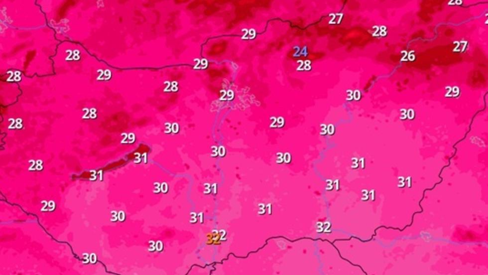 A hétvégén visszatér a kánikula A hétvégén visszatér a kánikula