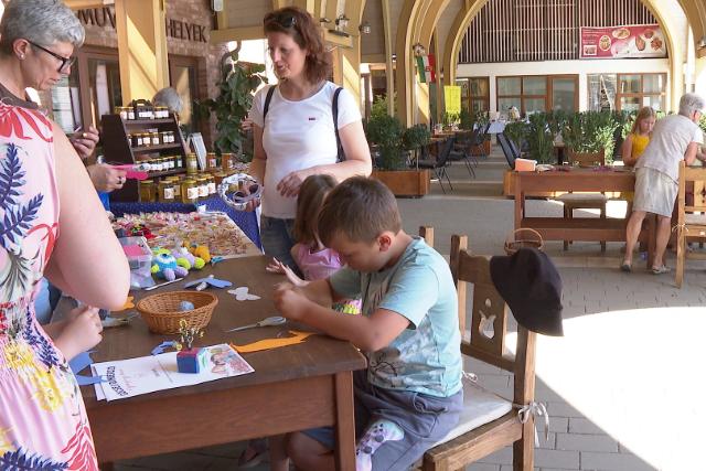 G�cseji Domb�roz� a piacon