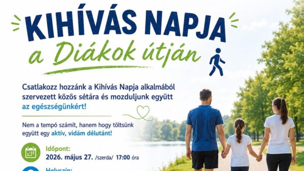 Kihívás napi séta Gébárton
Kihívás napi séta Gébárton