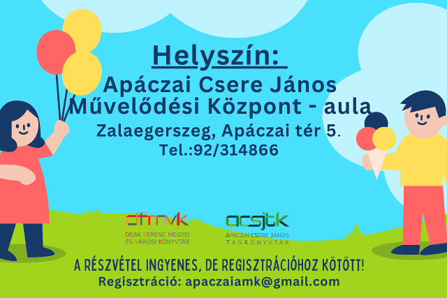 Gyereknapi rendezvény az Apáczaiban Gyereknapi rendezvény az Apáczaiban