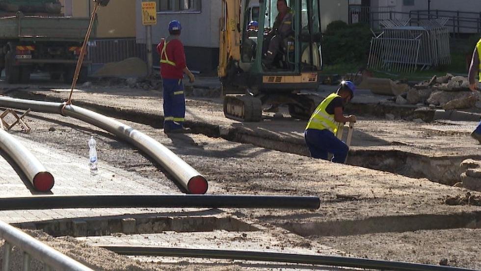 Gázvezeték-felújítási munkálatok Zalaegerszegen a Mező utcában Gázvezeték-felújítási munkálatok Zalaegerszegen a Mező utcában