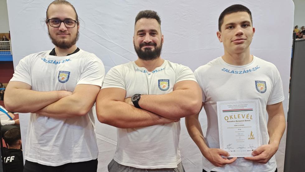 Zalaegerszegi erőemelők is részt vettek az OB-n Zalaegerszegi erőemelők is részt vettek az OB-n