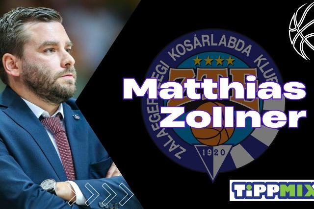 Matthias Zollner a ZTE KK új vezetőedzője Matthias Zollner a ZTE KK új vezetőedzője