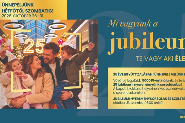 �nnepelj vel�nk a Zala Plaza sz�let�snapj�n! (x)