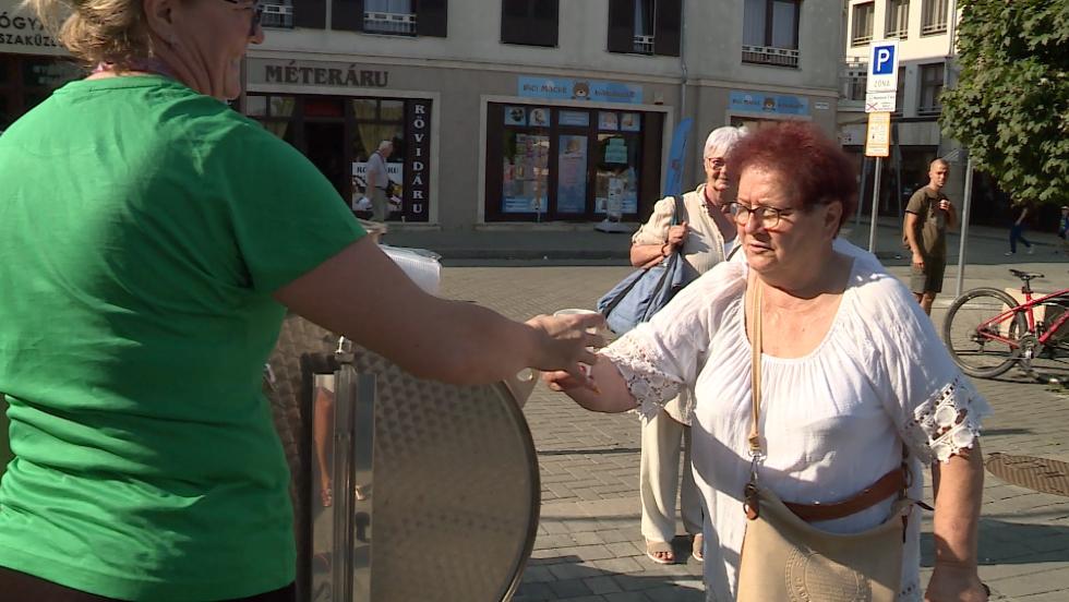 Vizet osztottak a zalaegerszegi piacon