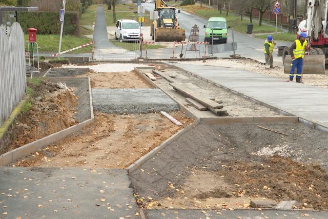 Megjul a Nyerges utca  