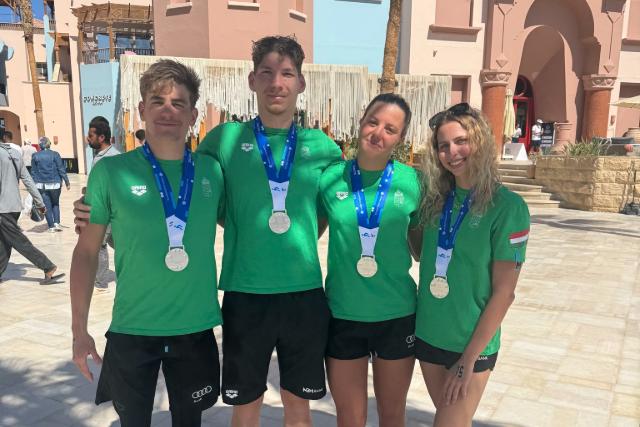 Zalaegerszegi tehetség is hozzájárult a magyar váltó újabb sikeréhez