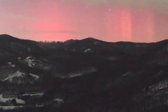 �jf�lkor csillant fel az idei els� sarki f�ny Magyarorsz�g felett