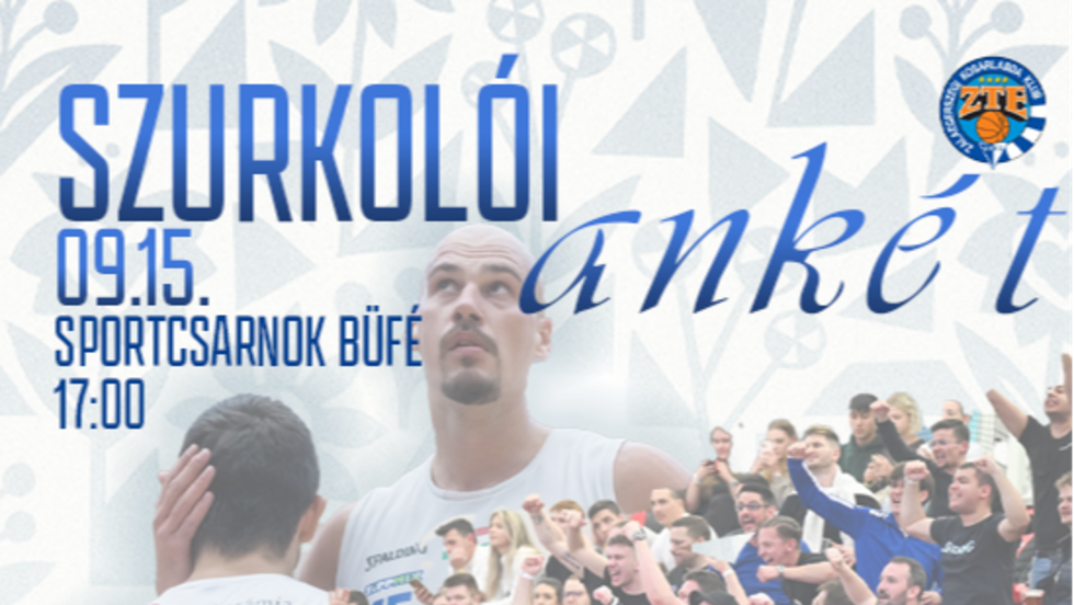 Szurkoli anktot tart a Zalakermia ZTE KK