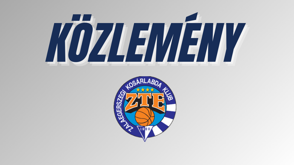 Közös megegyezéssel távozik Lubomir Ruzicka, a ZTE KK vezetőedzője Közös megegyezéssel távozik Lubomir Ruzicka, a ZTE KK vezetőedzője