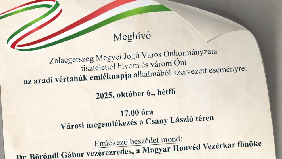 Aradi Vrtank Emlknapja