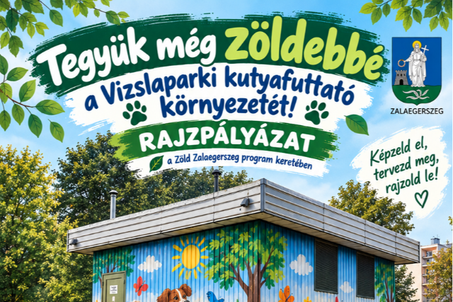 Rajzp�ly�zattal sz�p�ten�k meg a Vizslaparki kutyafuttat� melletti �p�letet