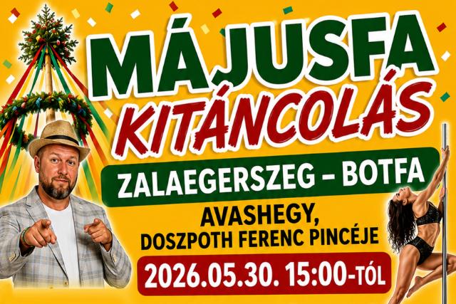 M�jusfa-kit�ncol�sra v�rj�k a csal�dokat Botf�n